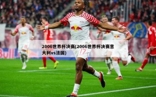 2006世界杯决赛(2006世界杯决赛意大利vs法国)
